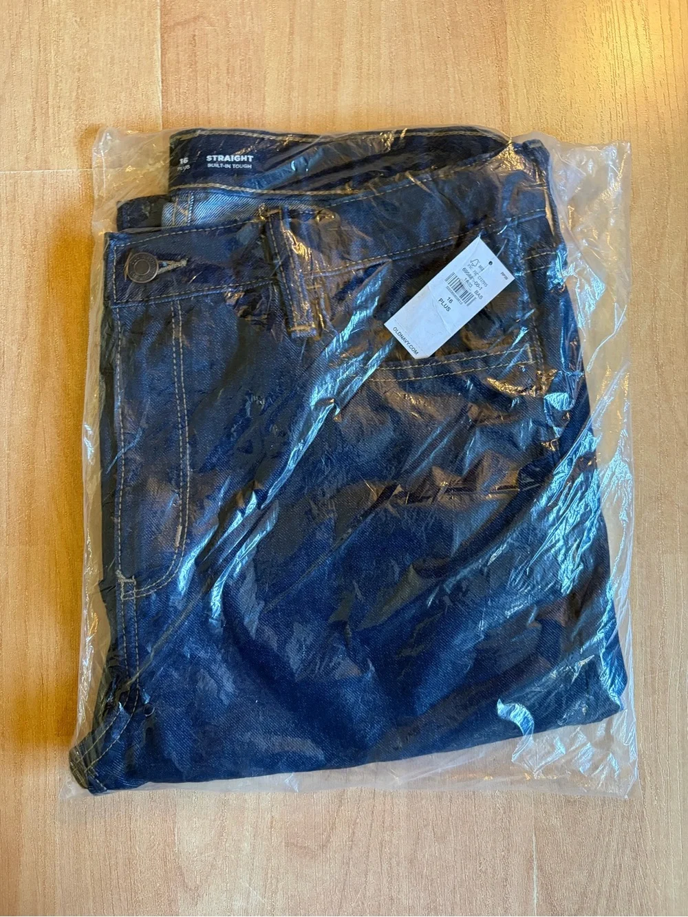 Boys Size 16 Plus Old Navy Straight-Leg Built-In Flex Jeans